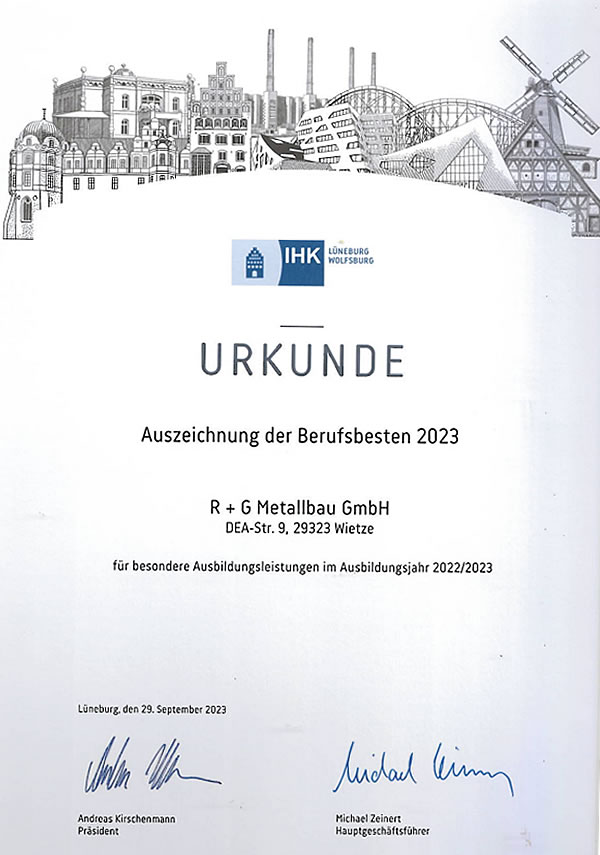 CNC Blechbearbeitung Hannover und Wasserstrahlschneiden mit CNC Blechverarbeitung Celle sowie Laserschneiden Braunschweig - Alles von R+G Metallbau GmbH, Wietze.